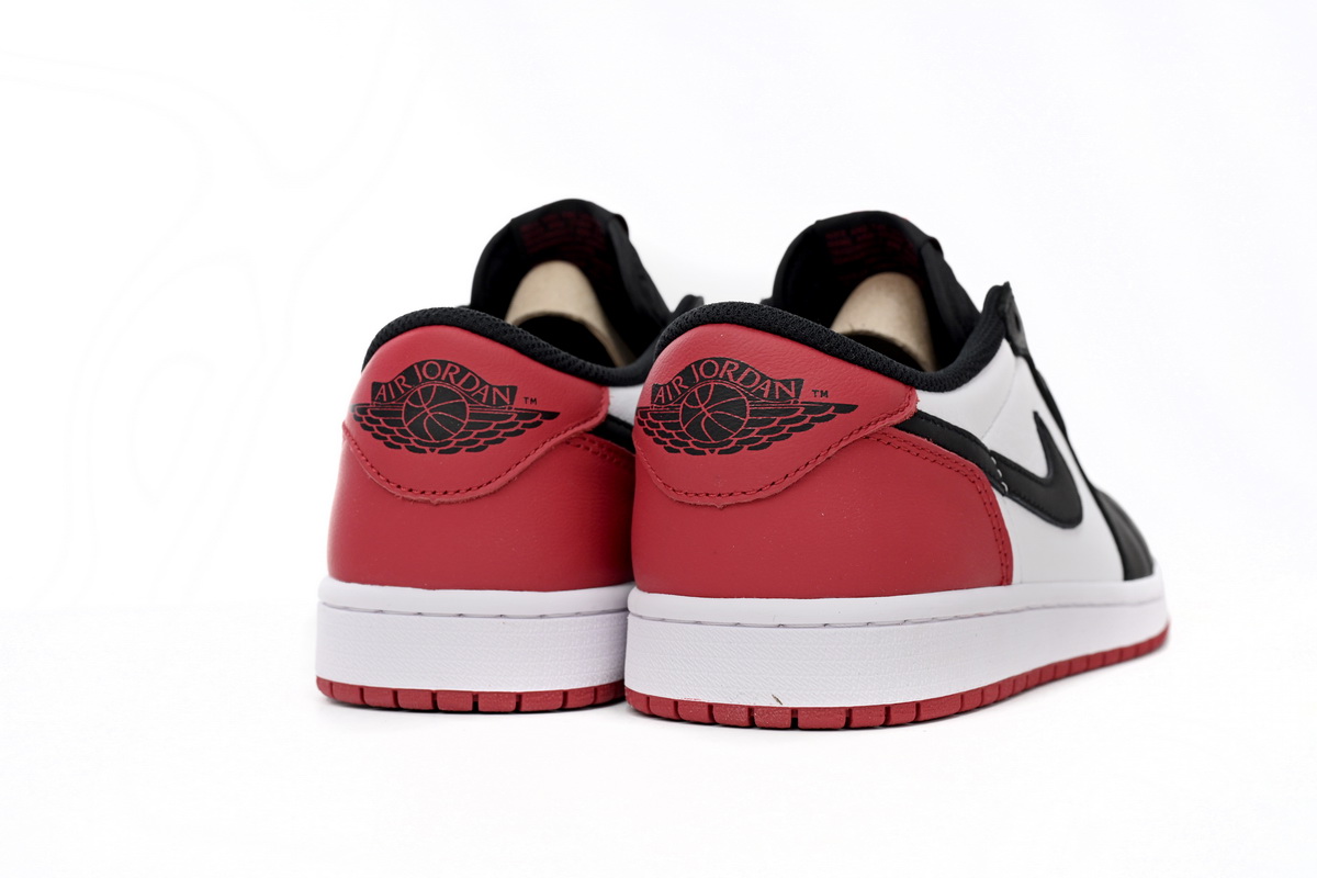 CocoKicks Jordan 1 Retro Low OG Black Toe (2023) CZ0790-106