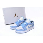 CocoKicks Jordan 1 Low White Ice Blue DC0774-141
