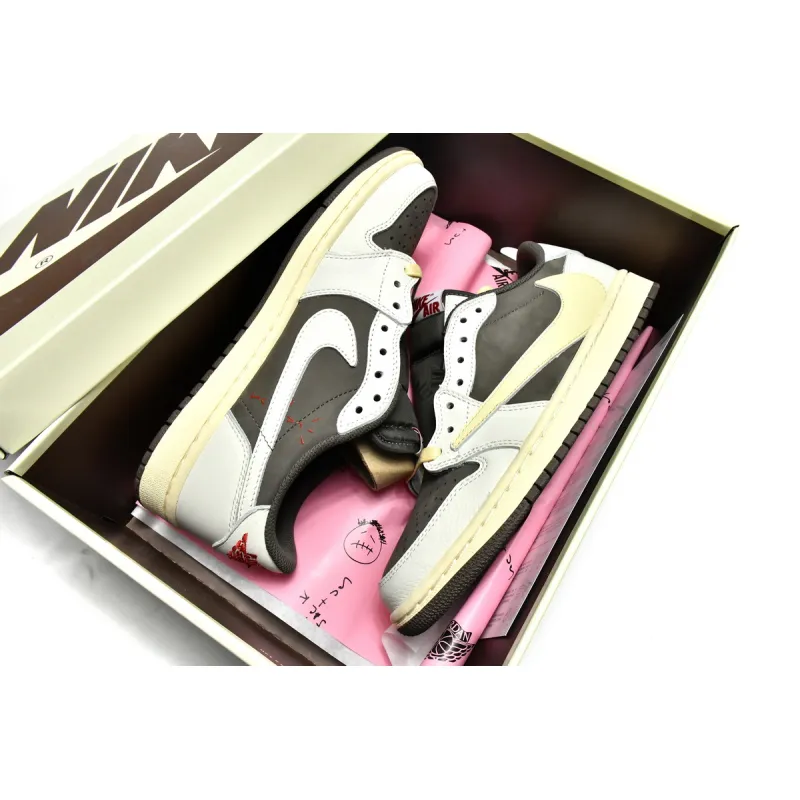 Why is the jordan 1 retro low og sp travis scott reverse mocha so popular?