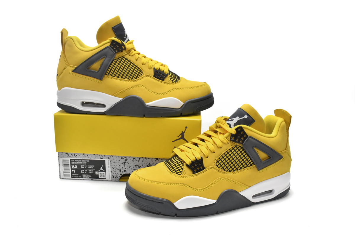 CocoKicks Jordan 4 Retro Lightning (2021) CT8527-700