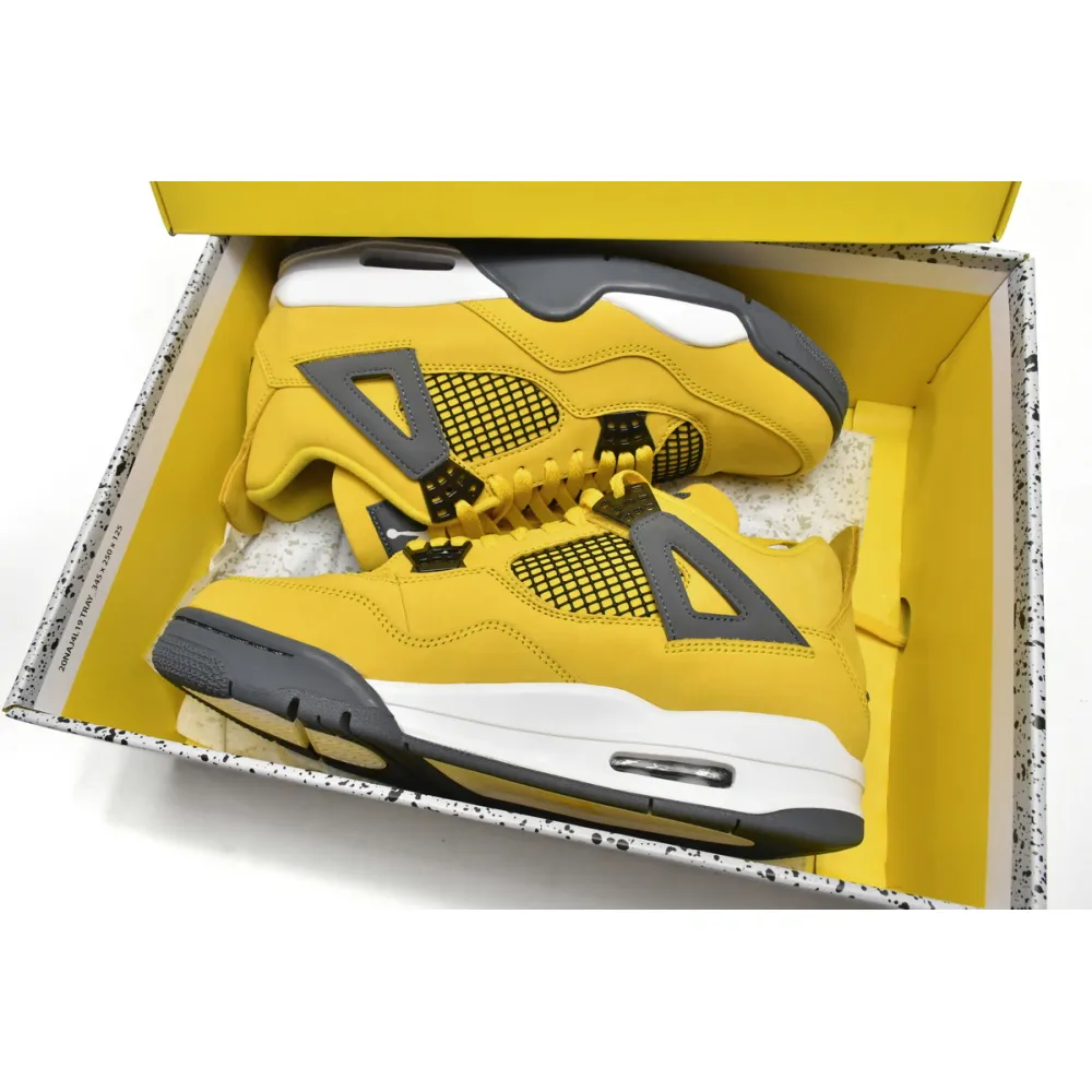 CocoKicks Jordan 4 Retro Lightning (2021) CT8527-700