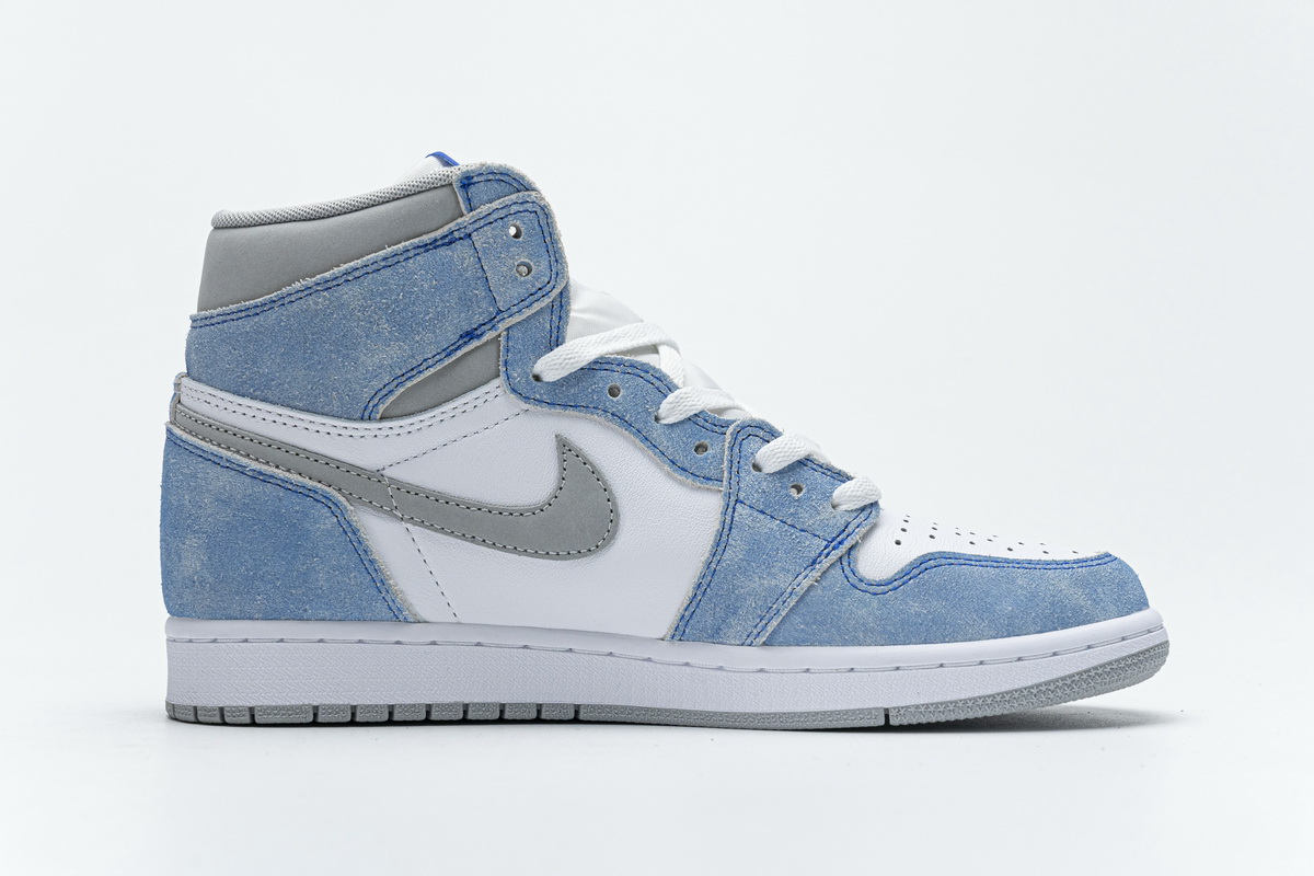 CocoKicks Jordan 1 Retro High Hyper Royal Smoke Grey 555088-402