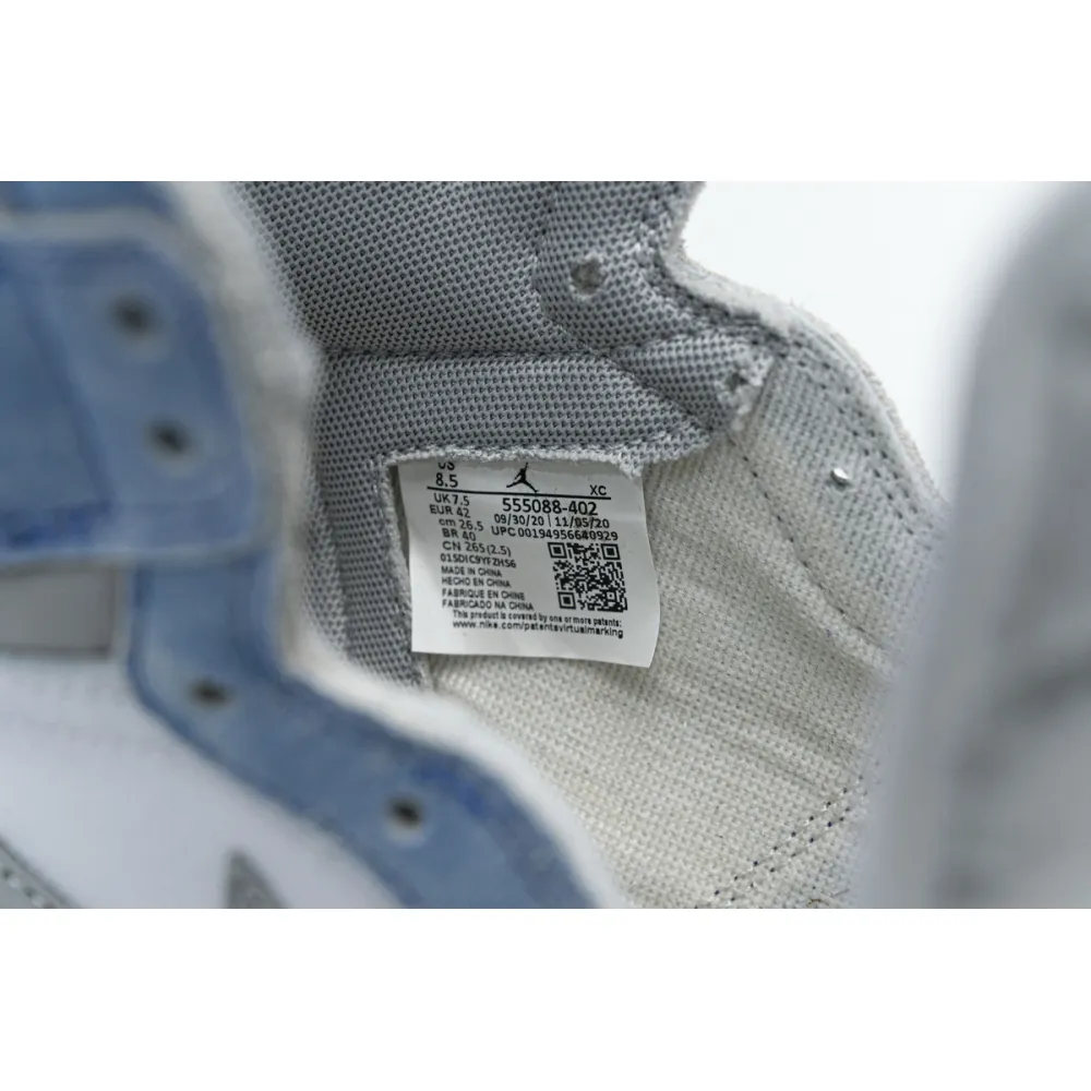 CocoKicks Jordan 1 Retro High Hyper Royal Smoke Grey 555088-402