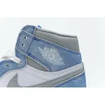 CocoKicks Jordan 1 Retro High Hyper Royal Smoke Grey 555088-402
