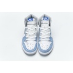 CocoKicks Jordan 1 Retro High Hyper Royal Smoke Grey 555088-402