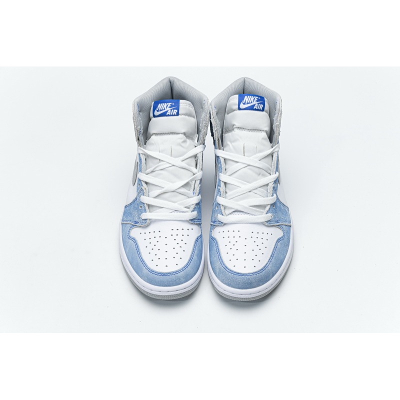 CocoKicks Jordan 1 Retro High Hyper Royal Smoke Grey 555088-402