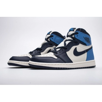 CocoKicks Jordan 1 Retro High Obsidian UNC 555088-140 02