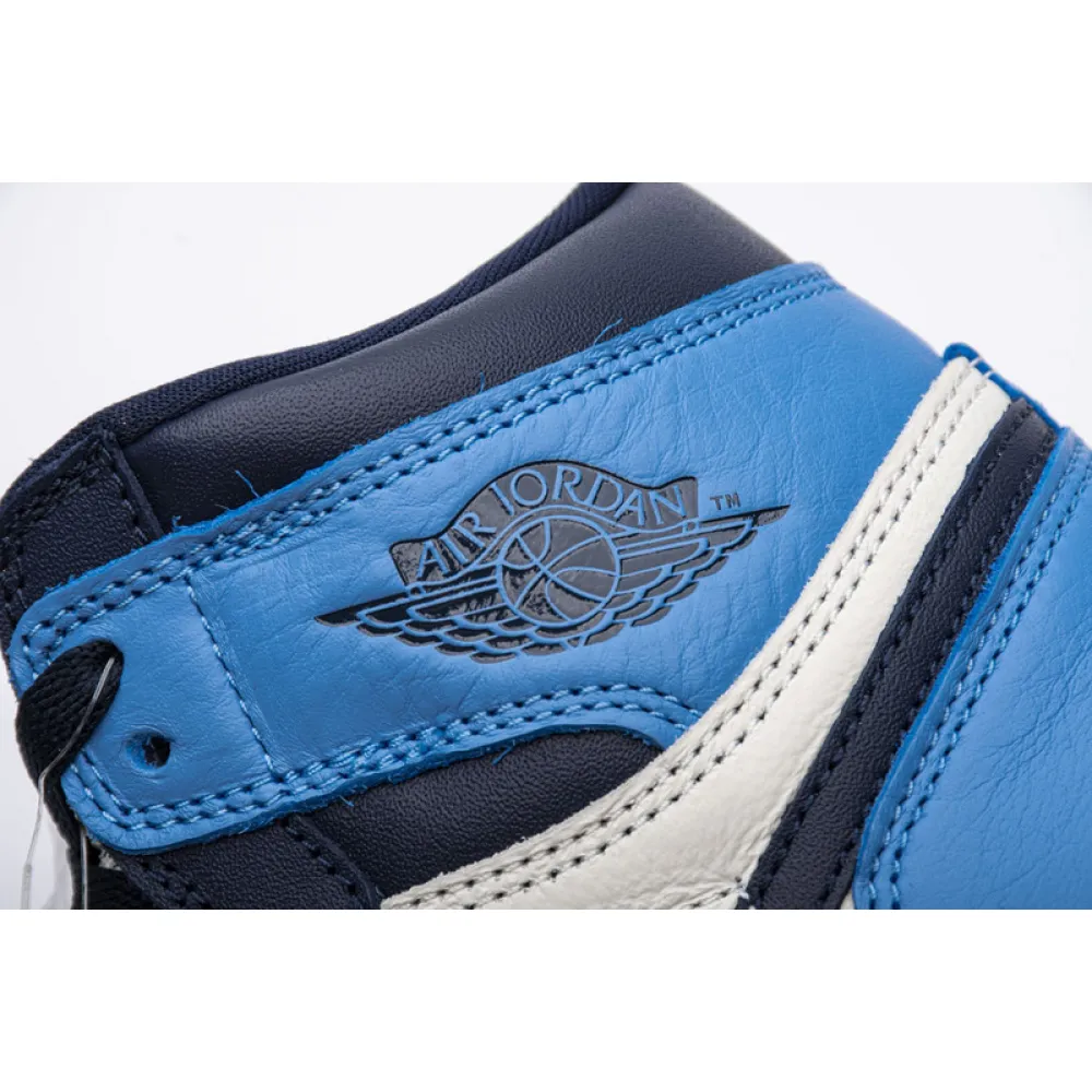 CocoKicks Jordan 1 Retro High Obsidian UNC 555088-140