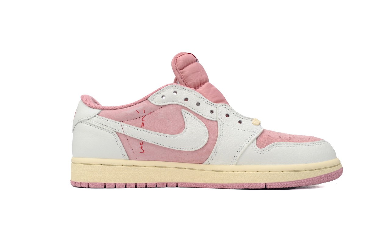 CocoKicks Jordan 1 Low OG Travis Scott White Pink DM7866-600