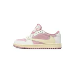 CocoKicks Jordan 1 Low OG Travis Scott White Pink DM7866-600
