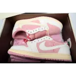 CocoKicks Jordan 1 Low OG Travis Scott White Pink DM7866-600