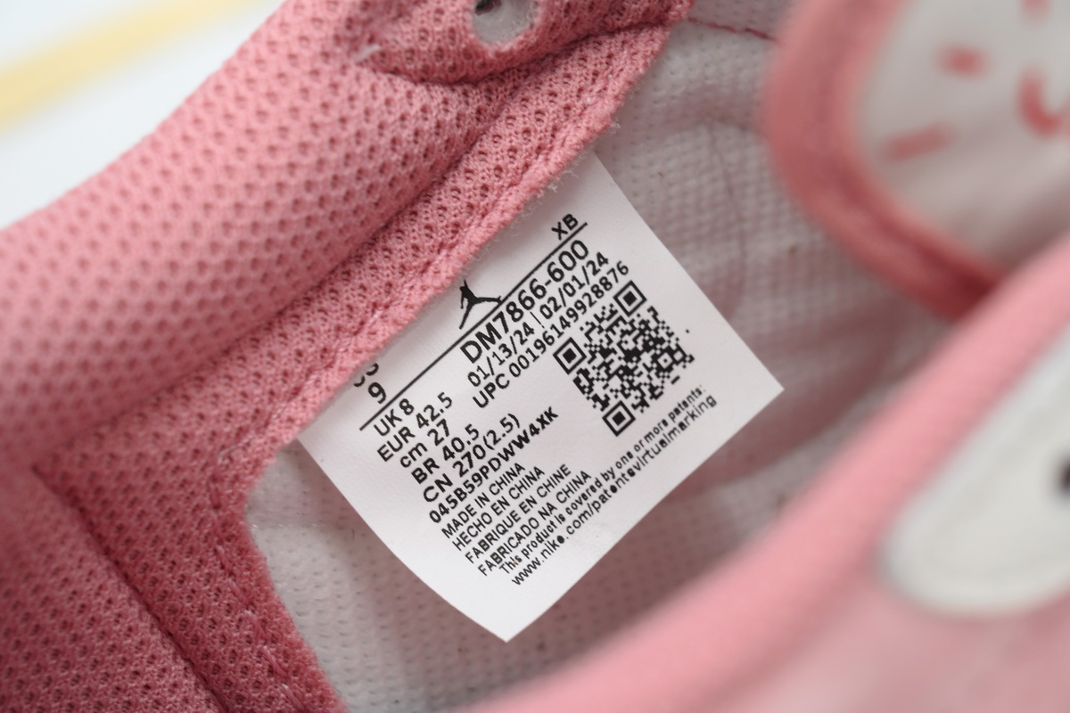 CocoKicks Jordan 1 Low OG Travis Scott White Pink DM7866-600