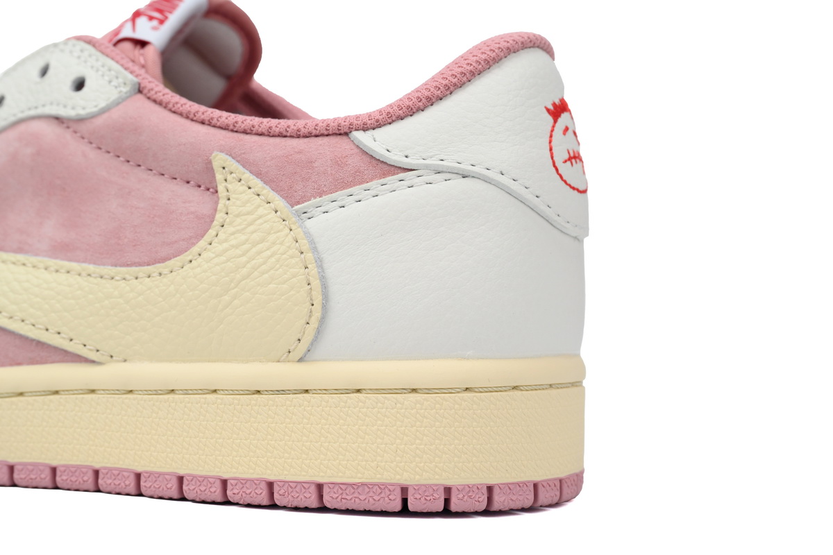 CocoKicks Jordan 1 Low OG Travis Scott White Pink DM7866-600