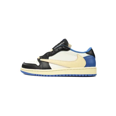CocoKicks Jordan 1 Retro Low OG SP Fragment x Travis Scott DM7866-140 01