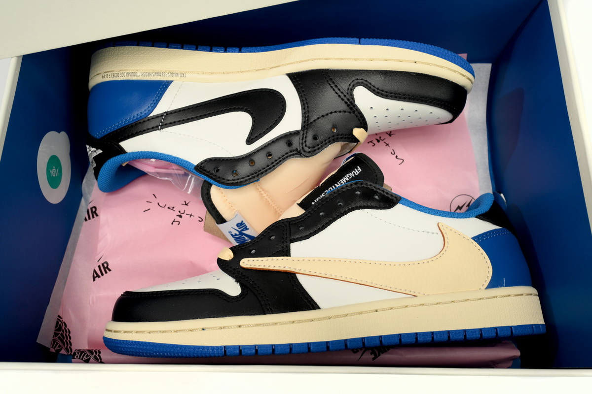 CocoKicks Jordan 1 Retro Low OG SP Fragment x Travis Scott DM7866-140