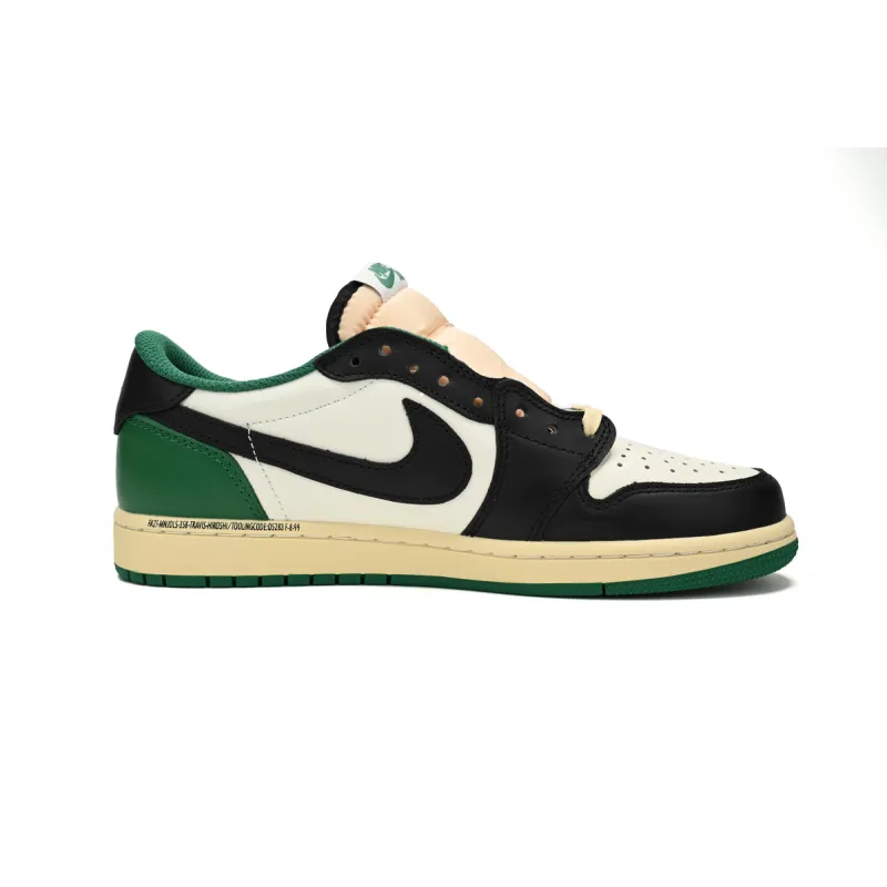 CocoKicks Jordan 1 Low Travis Scott Black Green Barb DM7866-128