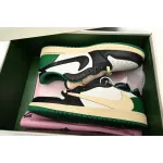 CocoKicks Jordan 1 Low Travis Scott Black Green Barb DM7866-128