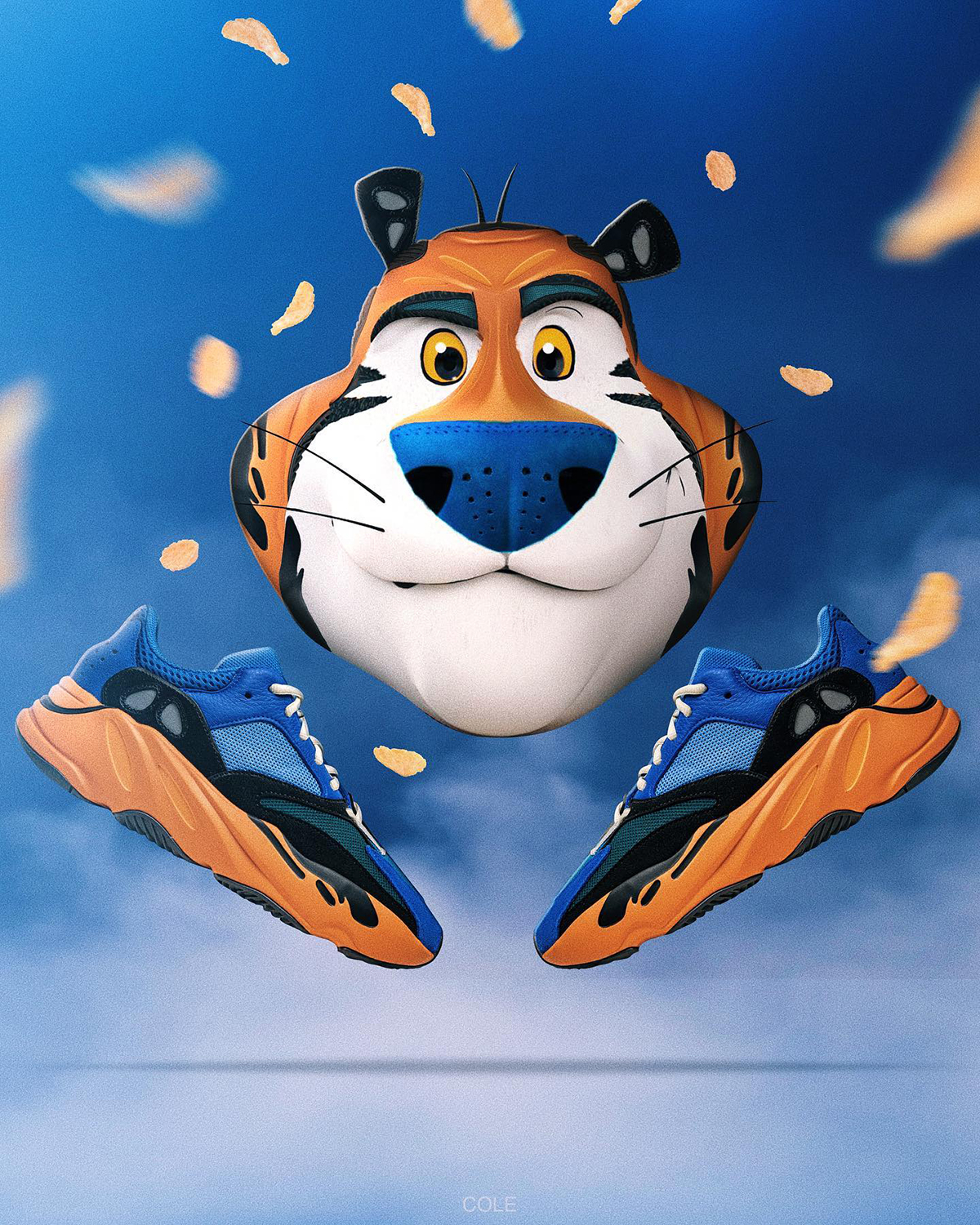 CocoKicks Yeezy Boost 700 Bright Blue GZ0541