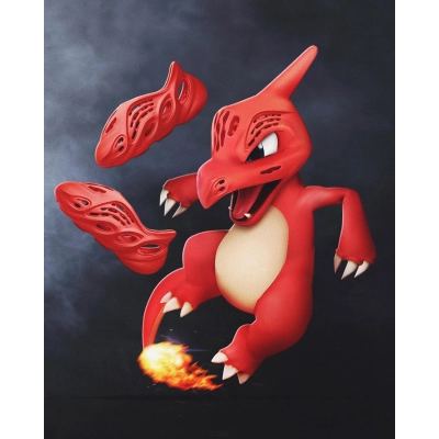 CocoKicks Yeezy Foam RNNR Vermillion GW3355 01