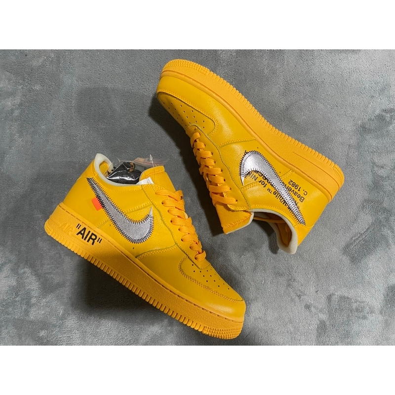 CocoKicks Air Force 1 Low Off-White ICA University Gold DD1876-700