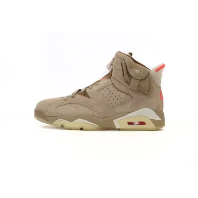 CocoKicks Jordan 6 Retro Travis Scott British Khaki DH0690-200 02