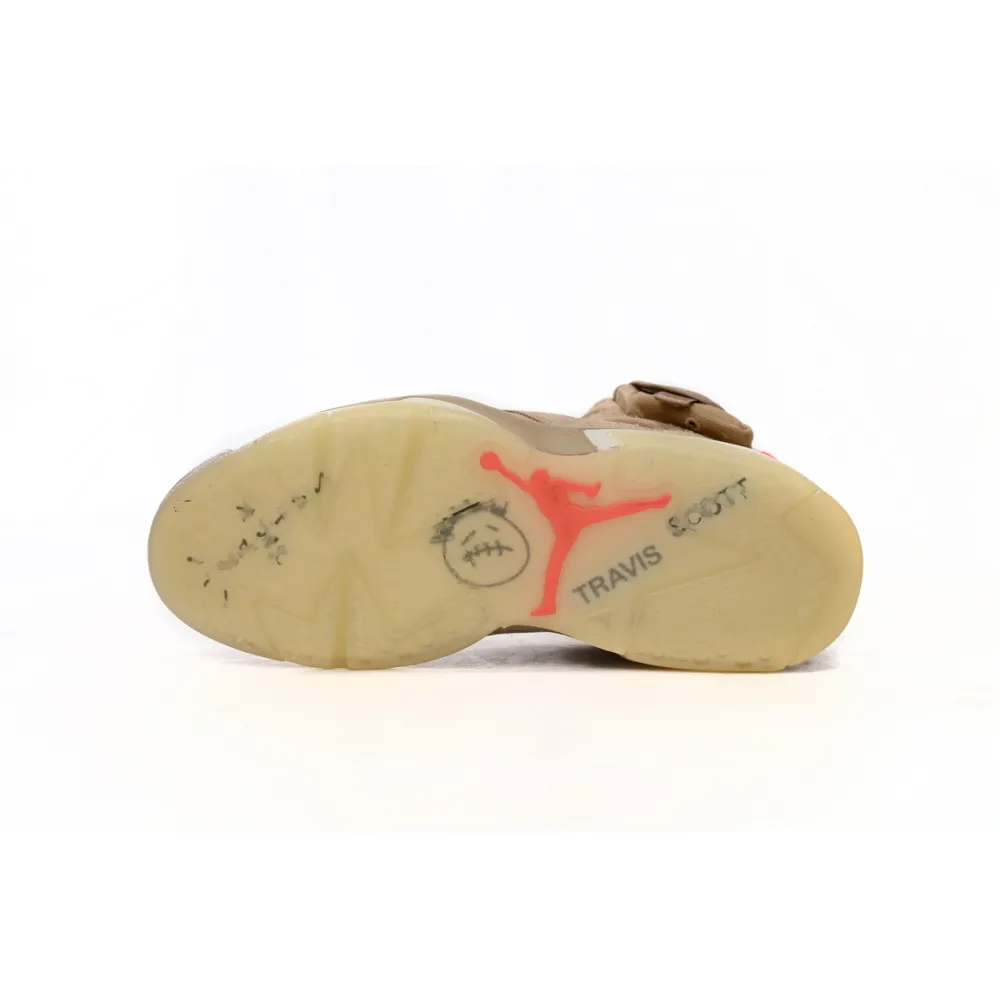 CocoKicks Jordan 6 Retro Travis Scott British Khaki DH0690-200