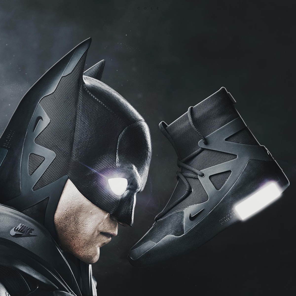 CocoKicks Air Fear of God 1 Triple Black AR4237-005