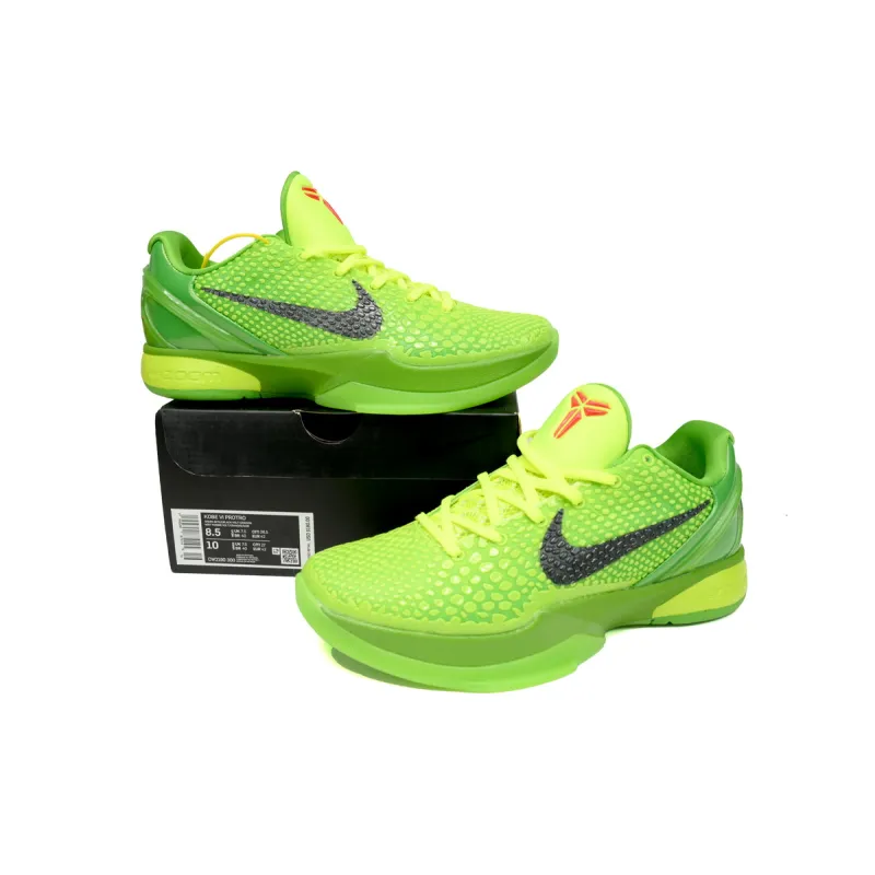 CocoKicks Kobe 6 Protro Grinch (2020) CW2190-300