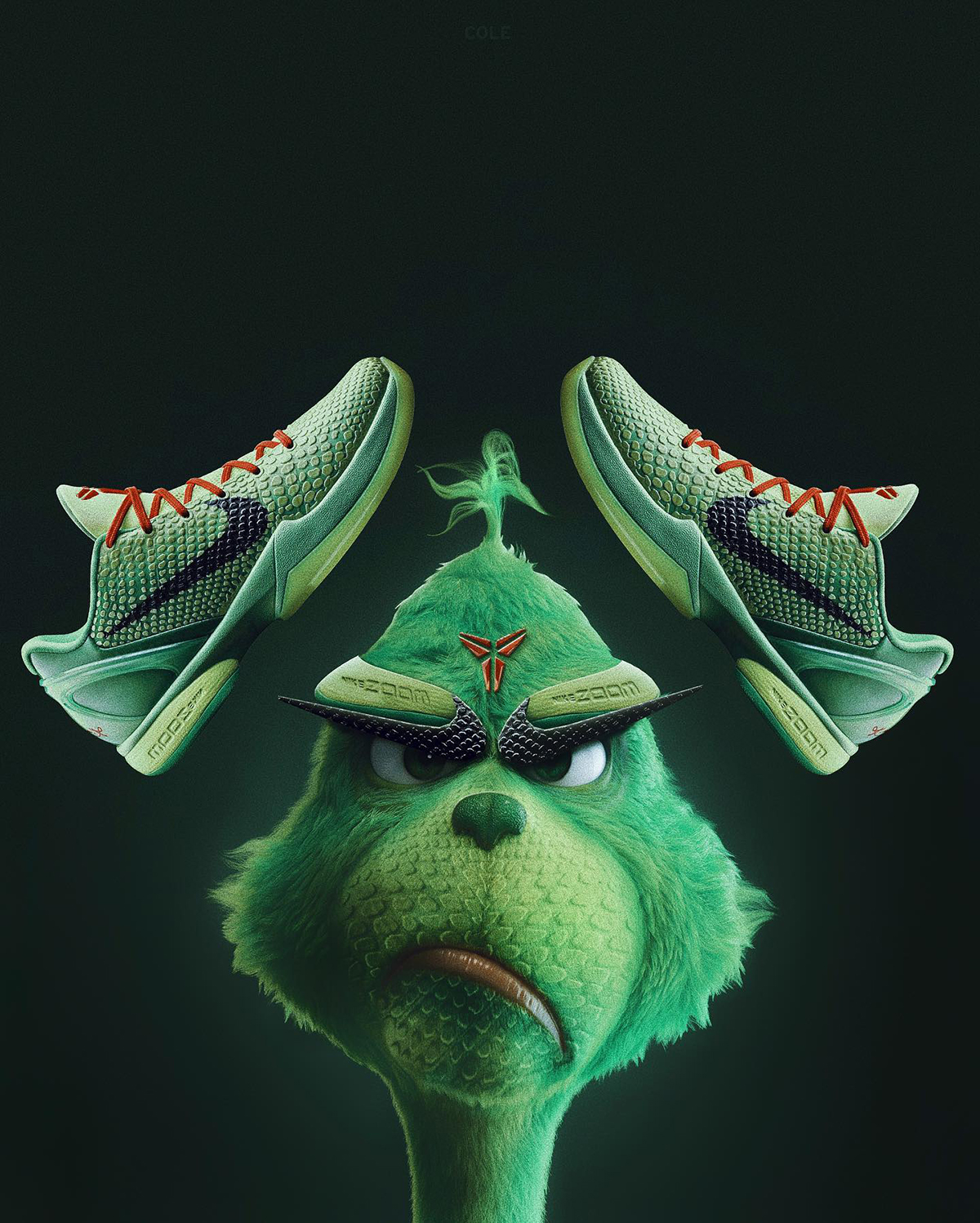CocoKicks Kobe 6 Protro Grinch (2020) CW2190-300