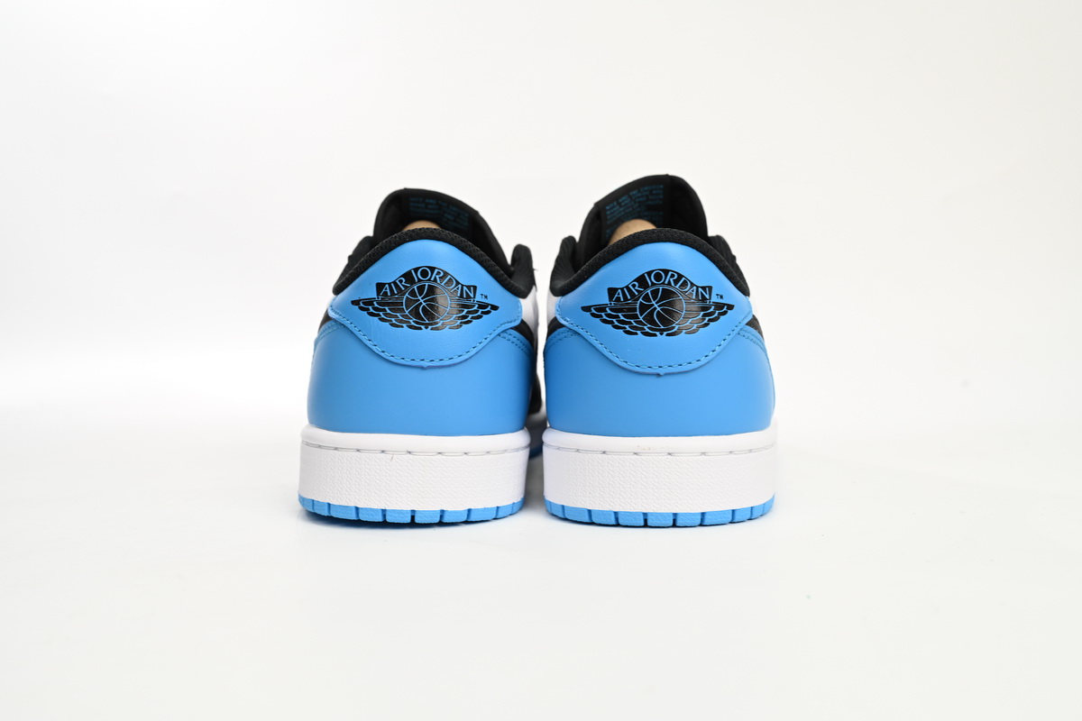 CocoKicks Jordan 1 Retro Low OG Black Dark Powder Blue CZ0790-104