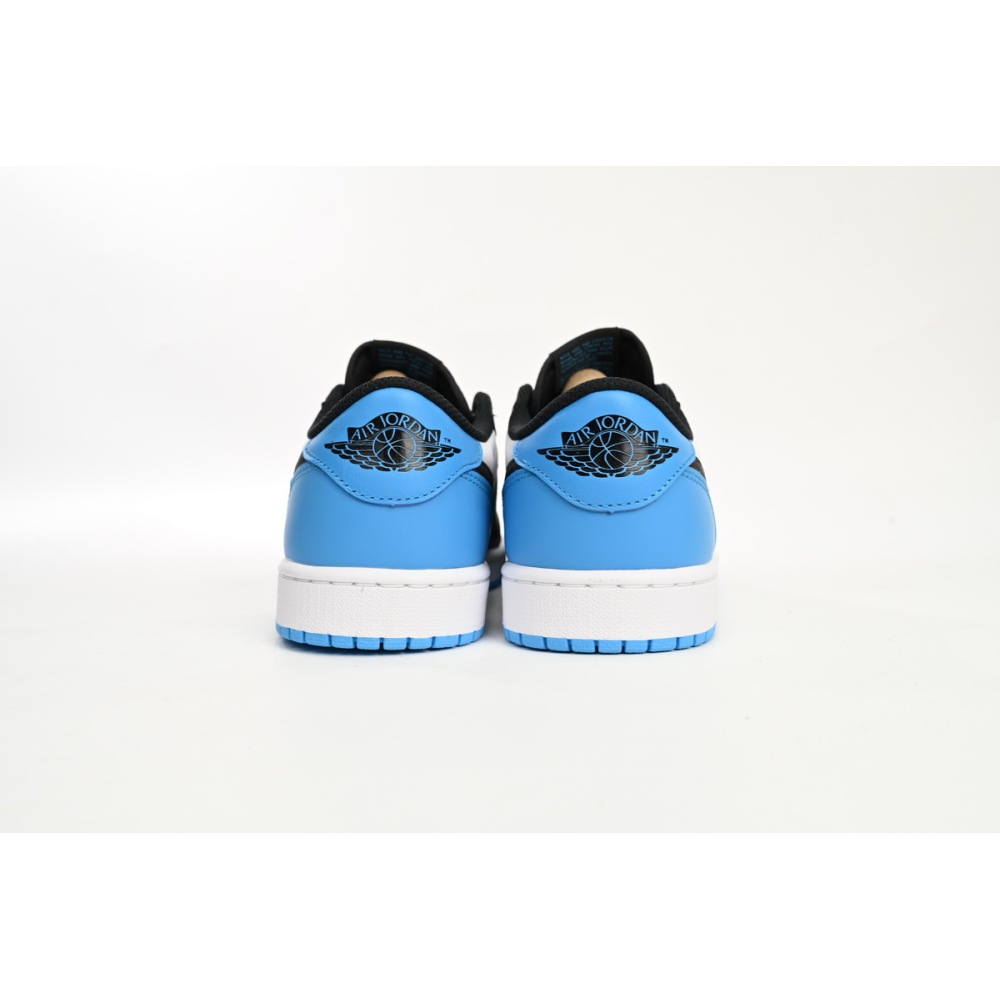 CocoKicks Jordan 1 Retro Low OG Black Dark Powder Blue CZ0790-104