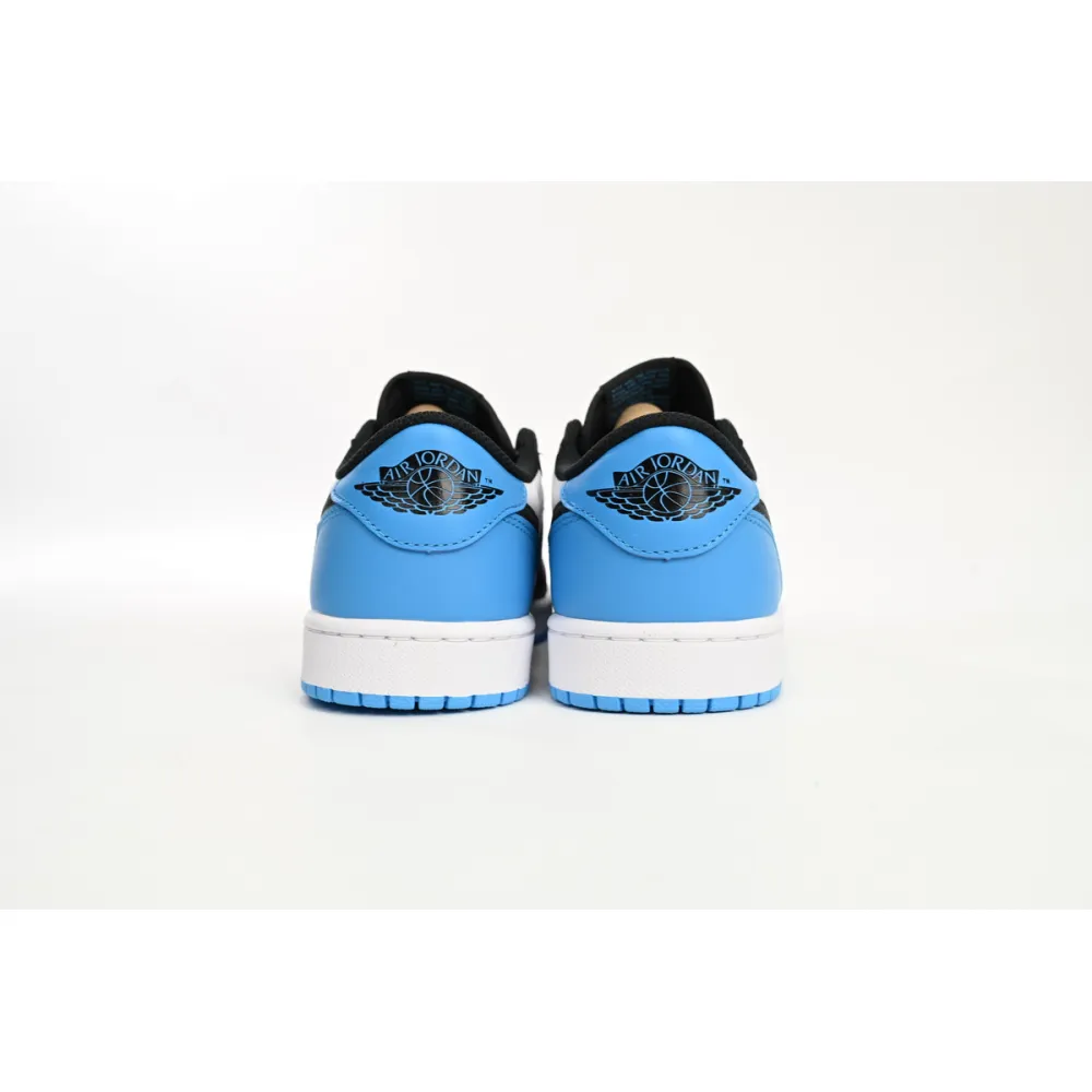 CocoKicks Jordan 1 Retro Low OG Black Dark Powder Blue CZ0790-104