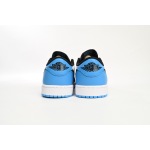 CocoKicks Jordan 1 Retro Low OG Black Dark Powder Blue CZ0790-104