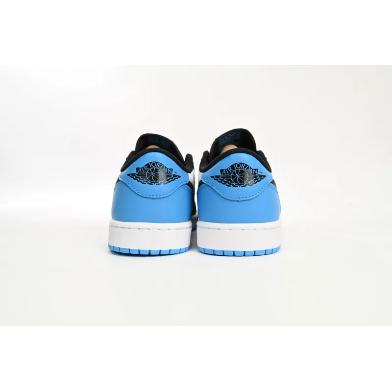 CocoKicks Jordan 1 Retro Low OG Black Dark Powder Blue CZ0790-104