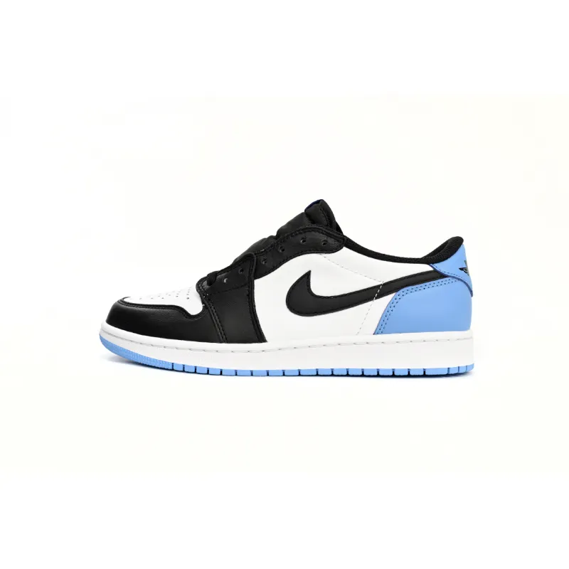 CocoKicks Jordan 1 Retro Low OG Black Dark Powder Blue CZ0790-104