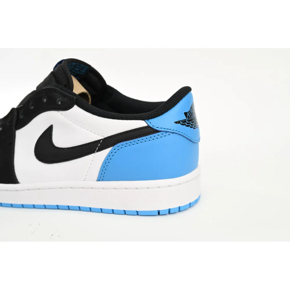 CocoKicks Jordan 1 Retro Low OG Black Dark Powder Blue CZ0790-104