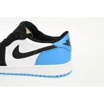 CocoKicks Jordan 1 Retro Low OG Black Dark Powder Blue CZ0790-104