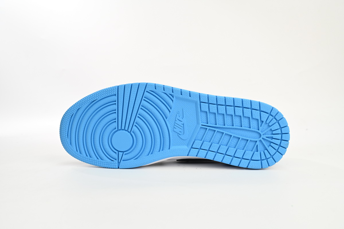 CocoKicks Jordan 1 Retro Low OG Black Dark Powder Blue CZ0790-104