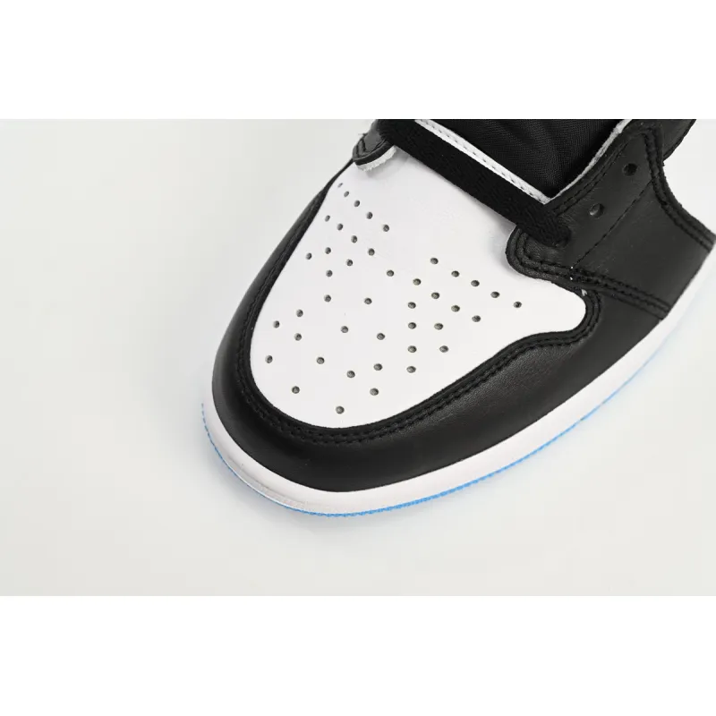 CocoKicks Jordan 1 Retro Low OG Black Dark Powder Blue CZ0790-104