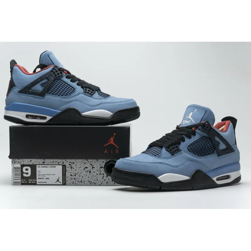 CocoKicks Jordan 4 Retro Travis Scott Cactus Jack 308497-406