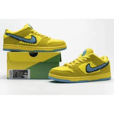 CocoKicks SB Dunk Low Grateful Dead Bears Opti Yellow CJ5378-700 02