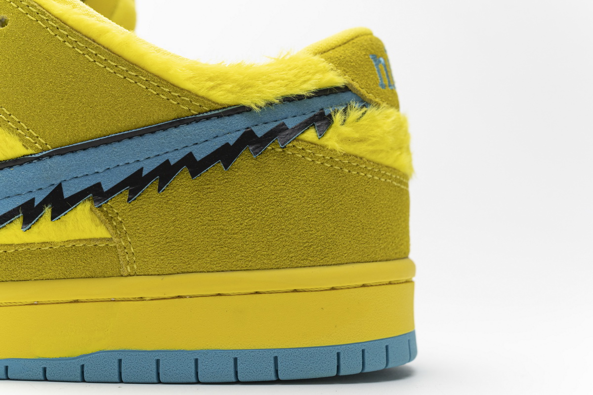 CocoKicks SB Dunk Low Grateful Dead Bears Opti Yellow CJ5378-700