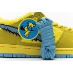 CocoKicks SB Dunk Low Grateful Dead Bears Opti Yellow CJ5378-700
