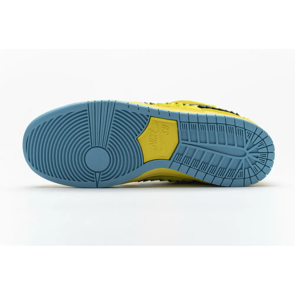 CocoKicks SB Dunk Low Grateful Dead Bears Opti Yellow CJ5378-700