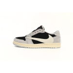 CocoKicks Jordan 1 Low White Grey Low Gang x Travis Scott DM7866-010