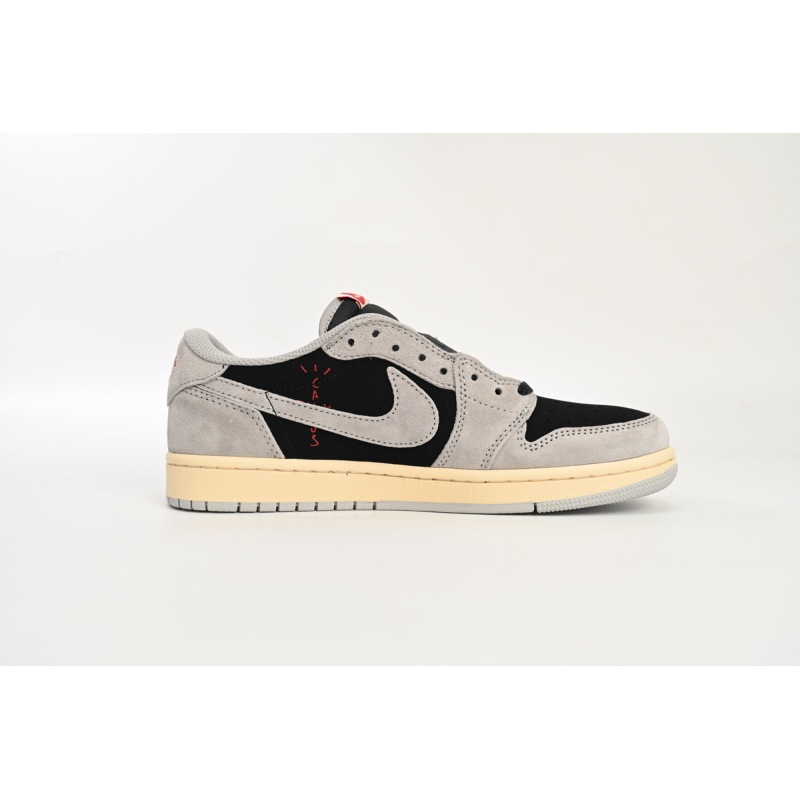 CocoKicks Jordan 1 Low White Grey Low Gang x Travis Scott DM7866-010