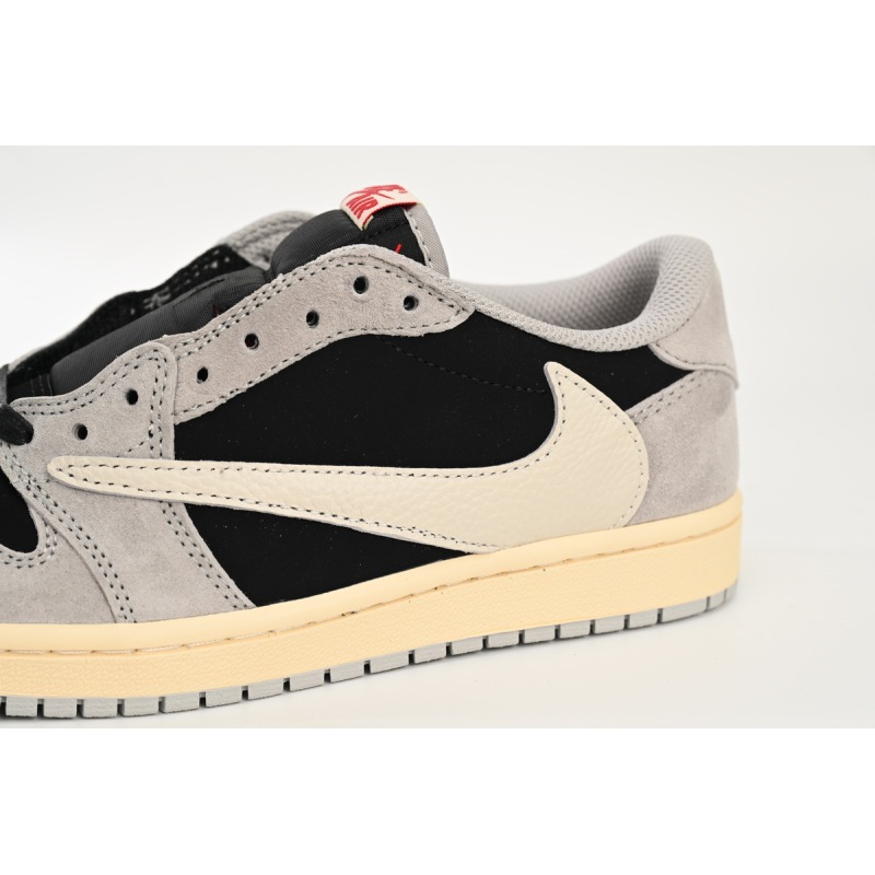 CocoKicks Jordan 1 Low White Grey Low Gang x Travis Scott DM7866-010