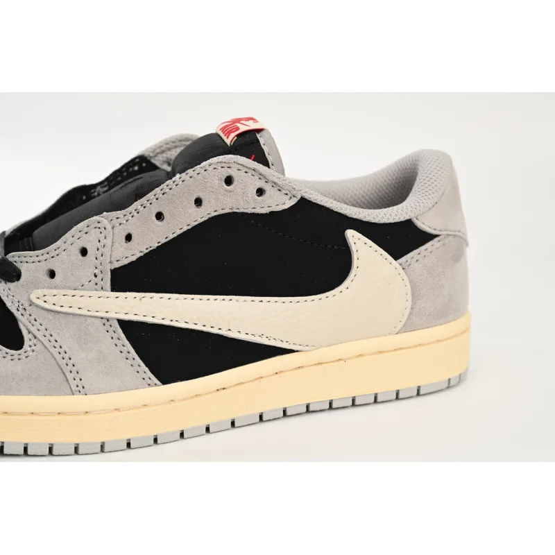CocoKicks Jordan 1 Low White Grey Low Gang x Travis Scott DM7866-010