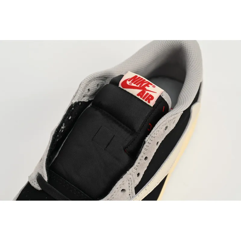 CocoKicks Jordan 1 Low White Grey Low Gang x Travis Scott DM7866-010