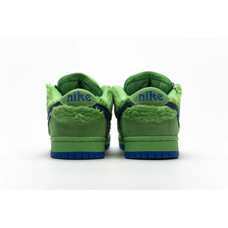 CocoKicks SB Dunk Low Grateful Dead Bears Green CJ5378-300
